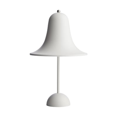 Pantop rechargeable table lamp, matt white